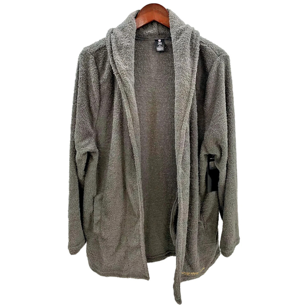 NFL Women's Chenille Long Sleeve Wrap Top Washington - Regular
